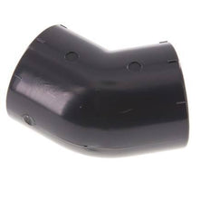 PVC 45deg Elbow Fitting Socket 40x50mm [2 Pieces]