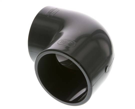 PVC 90deg Elbow Fitting Socket 110x130mm