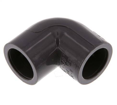 PVC 90deg Elbow Fitting Socket 16x23mm [10 Pieces]