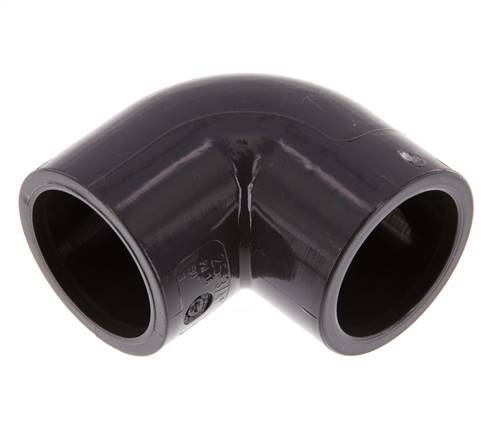 PVC 90deg Elbow Fitting Socket 25x33mm [5 Pieces]
