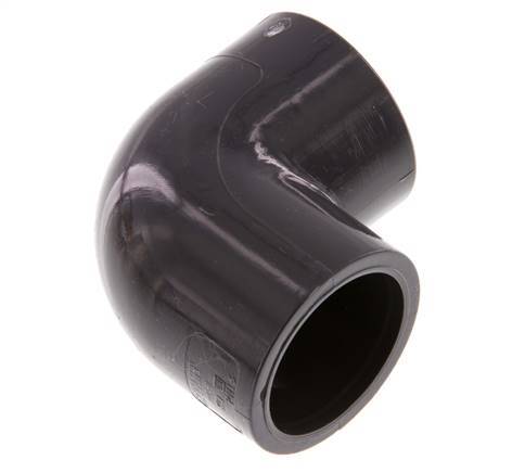 PVC 90deg Elbow Fitting Socket 25x33mm [5 Pieces]