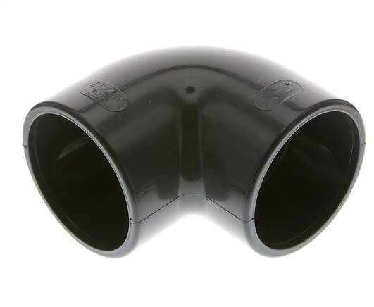 PVC 90deg Elbow Fitting Socket 90x105mm