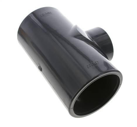 PVC Reducing Tee Fitting Socket 110 to 75mm