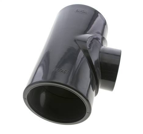 PVC Reducing Tee Fitting Socket 110 to 75mm