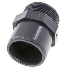 PVC Fitting Female Socket 40x50mm x Male G 1-1/2'' [2 Pieces]