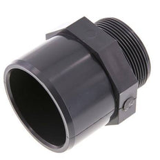 PVC Fitting Female Socket 63x75mm x Male G 2'' [2 Pieces]