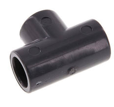 PVC Tee Fitting Socket 16x23mm [5 Pieces]