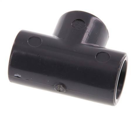 PVC Tee Fitting Socket 16x23mm [5 Pieces]