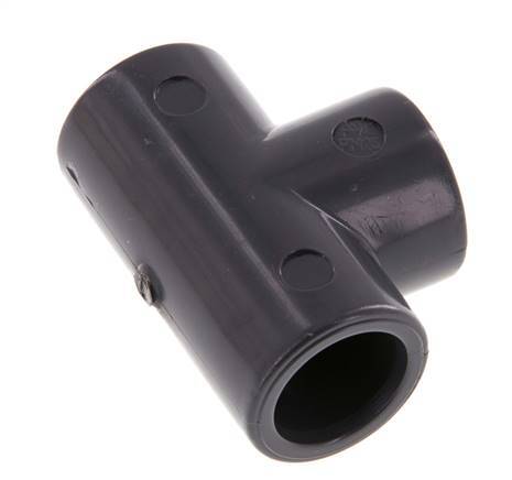 PVC Tee Fitting Socket 16x23mm [5 Pieces]