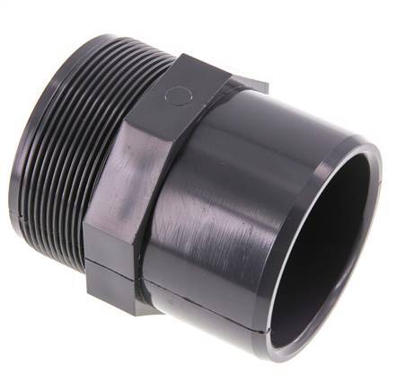 PVC Fitting Female Socket 63x75mm x Male G 2-1/2''