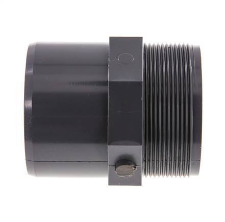 PVC Fitting Female Socket 63x75mm x Male G 2-1/2''