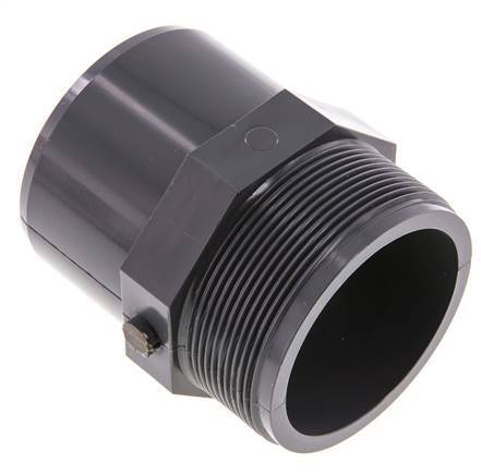 PVC Fitting Female Socket 63x75mm x Male G 2-1/2''