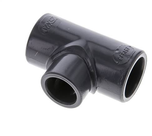 PVC Reducing Tee Fitting Socket 25 to 20mm [2 Pieces]