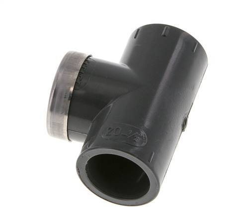 PVC Tee Fitting Female Socket 20mm x Female Rp1/2''