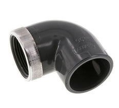 PVC 90deg Elbow Fitting Female Socket 40x51mm x Female Rp 1 1/4''