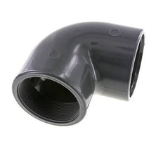 PVC 90deg Elbow Fitting Female Socket 90x106mm x Female Rp 3''