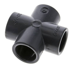 PVC Cross Fitting Socket 20x28mm