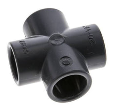 PVC Cross Fitting Socket 20x28mm