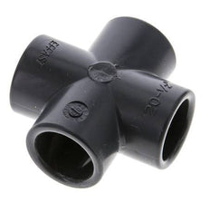 PVC Cross Fitting Socket 20x28mm