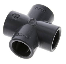 PVC Cross Fitting Socket 20x28mm