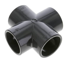 PVC Cross Fitting Socket 50x62mm