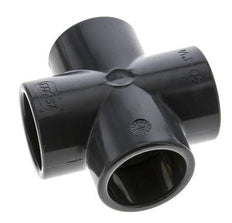 PVC Cross Fitting Socket 40x51mm