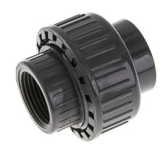 PVC Union Fitting Female Socket 25mm x Female Rp 3/4'' FKM