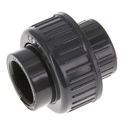 PVC Union Fitting Female Socket 25mm x Female Rp 3/4'' FKM