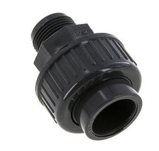 PVC Union Fitting Female Socket 25mm x Male R 3/4'' FKM