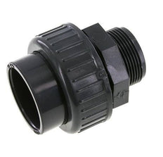 PVC Union Fitting Female Socket 50mm x Male R 1-1/2'' EPDM