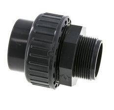 PVC Union Fitting Female Socket 50mm x Male R 1-1/2'' EPDM