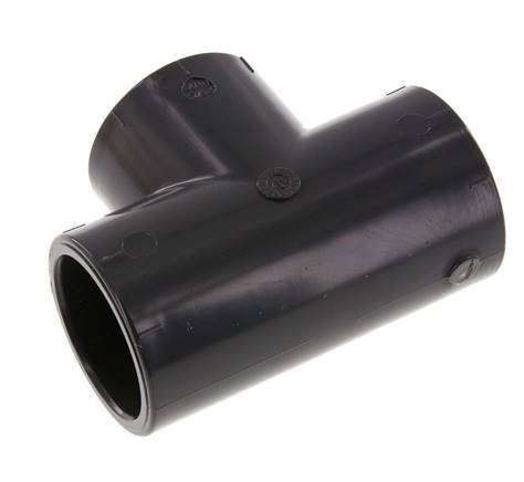 PVC Tee Fitting Socket 40x51mm [2 Pieces]