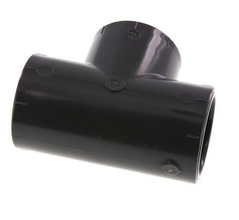 PVC Tee Fitting Socket 40x51mm [2 Pieces]