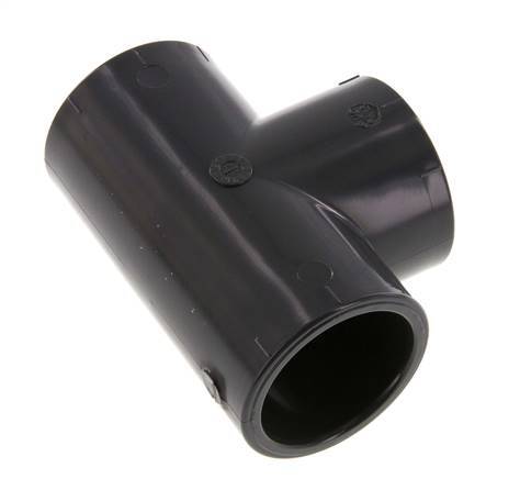 PVC Tee Fitting Socket 40x51mm [2 Pieces]