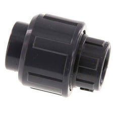 PVC Union Fitting Socket 16x34mm FKM [2 Pieces]