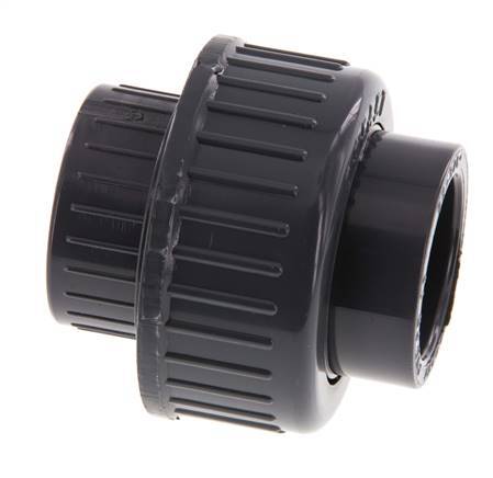 PVC Union Fitting Socket 25x54mm EPDM [2 Pieces]