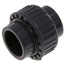 PVC Union Fitting Socket 32x61mm FKM