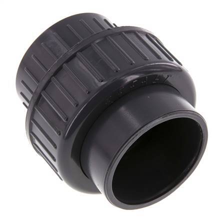 PVC Union Fitting Socket 50x81mm EPDM