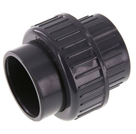 PVC Union Fitting Socket 50x81mm EPDM