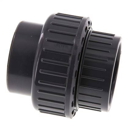 PVC Union Fitting Socket 50x81mm EPDM