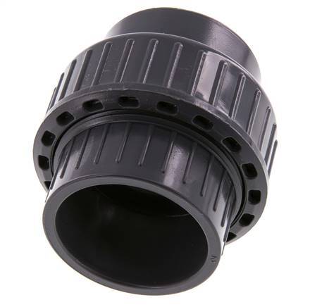 PVC Union Fitting Socket 50x81mm EPDM