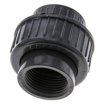 PVC Union Fitting Female Rp 1'' FKM