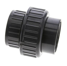 PVC Union Fitting Female Rp 1-1/2'' FKM