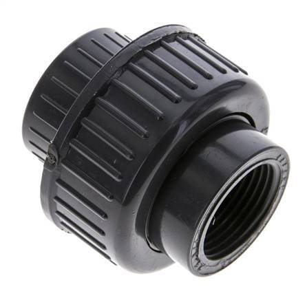 PVC Union Fitting Female Rp 3/4'' EPDM