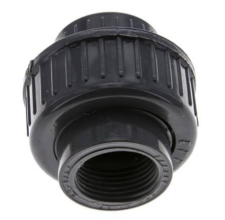 PVC Union Fitting Female Rp 3/4'' EPDM