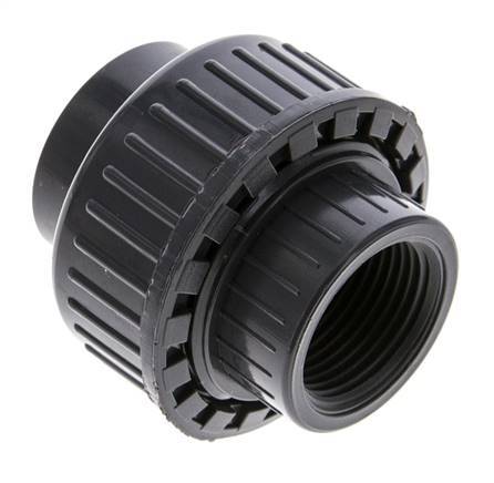 PVC Union Fitting Female Rp 3/4'' EPDM