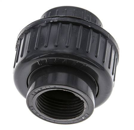 PVC Union Fitting Female Rp 3/4'' FKM