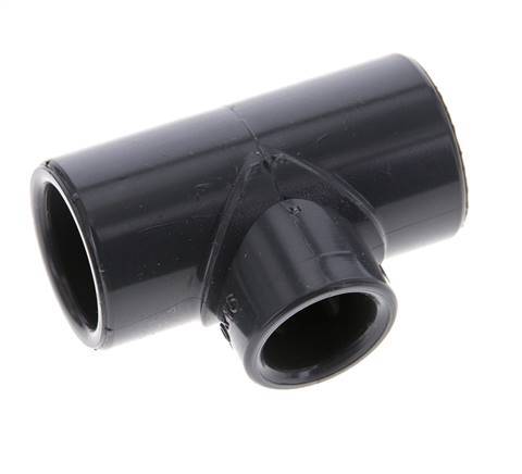 PVC Reducing Tee Fitting Socket 20 to 16mm [5 Pieces]