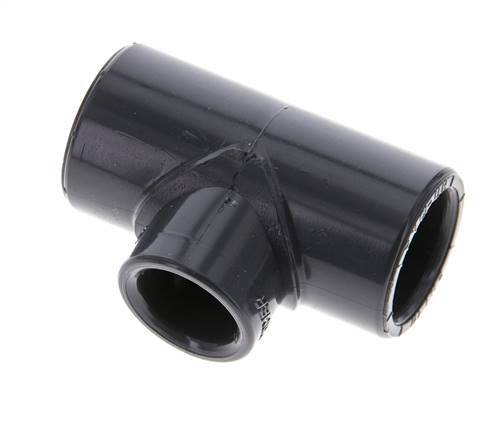 PVC Reducing Tee Fitting Socket 20 to 16mm [5 Pieces]