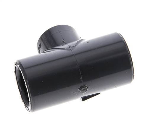 PVC Reducing Tee Fitting Socket 20 to 16mm [5 Pieces]